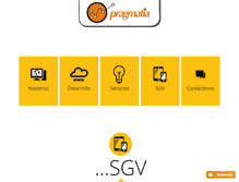 Tablet Screenshot of pragmatia.com